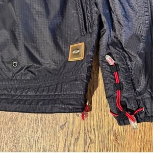 Oakley Black and Red Lightweight Jacket